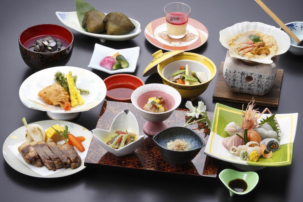 Hoshino Yado Hakuchoza Hotel Hiroszaki Kültér fotó